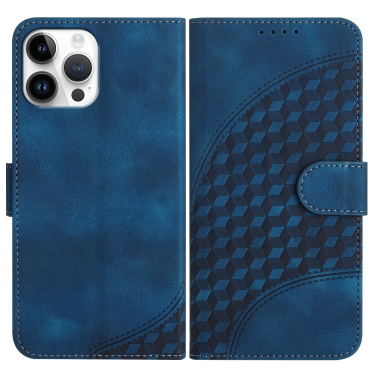 YX0060 Elephant Head Embossed Phone Leather Case with Lanyard, For iPhone 13 mini, For iPhone 12/12 Pro, For iPhone 12 Pro Max