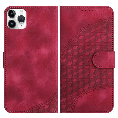 YX0060 Elephant Head Embossed Phone Leather Case with Lanyard, For iPhone 12 mini, For iPhone 11 Pro Max, For iPhone 11
