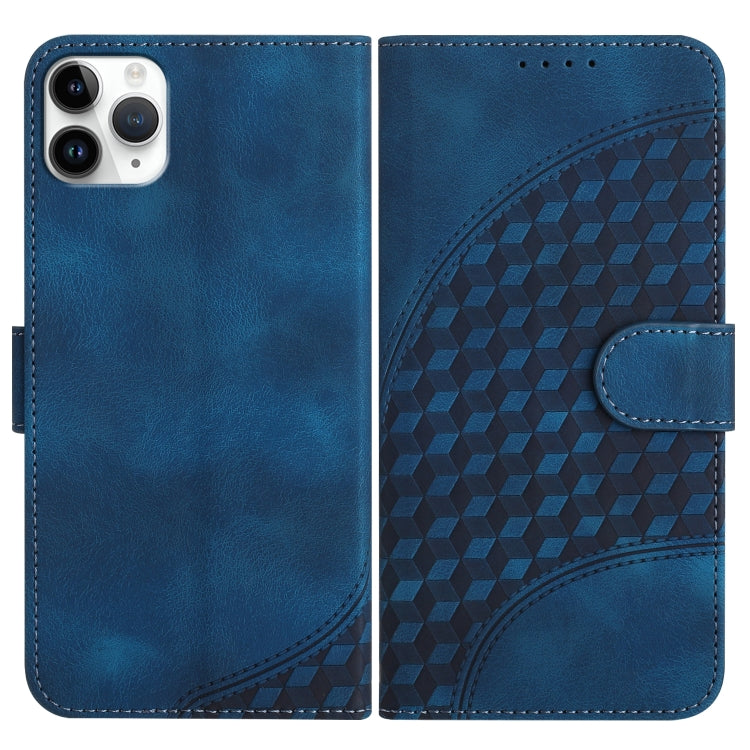 YX0060 Elephant Head Embossed Phone Leather Case with Lanyard, For iPhone 12 mini, For iPhone 11 Pro Max, For iPhone 11