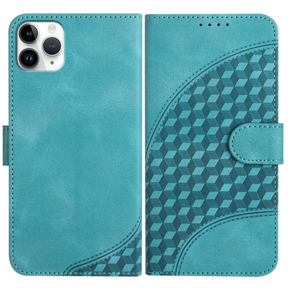 YX0060 Elephant Head Embossed Phone Leather Case with Lanyard, For iPhone 12 mini, For iPhone 11 Pro Max, For iPhone 11
