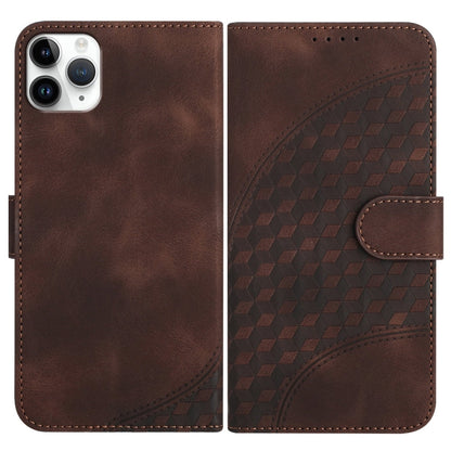 YX0060 Elephant Head Embossed Phone Leather Case with Lanyard, For iPhone 12 mini, For iPhone 11 Pro Max, For iPhone 11