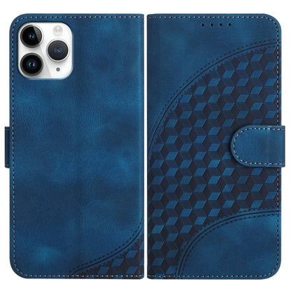 YX0060 Elephant Head Embossed Phone Leather Case with Lanyard, For iPhone 11 Pro, For iPhone XS / X, For iPhone XR