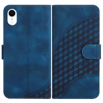 YX0060 Elephant Head Embossed Phone Leather Case with Lanyard, For iPhone 11 Pro, For iPhone XS / X, For iPhone XR