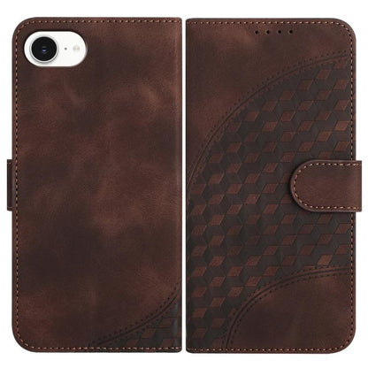 YX0060 Elephant Head Embossed Phone Leather Case with Lanyard, For iPhone 17e / 16e, For iPhone 17 Pro Max, For iPhone 17 Pro