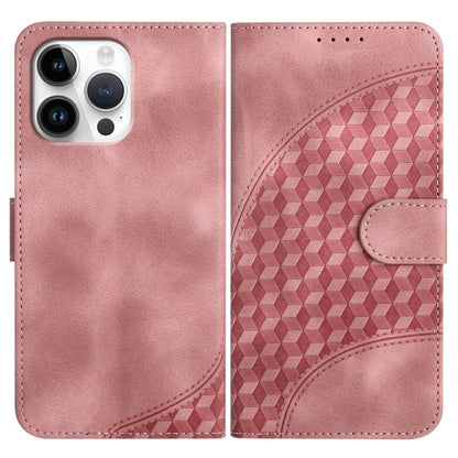 YX0060 Elephant Head Embossed Phone Leather Case with Lanyard, For iPhone 17, For iPhone Air, For iPhone 16 Pro Max