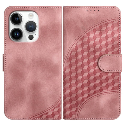 YX0060 Elephant Head Embossed Phone Leather Case with Lanyard, For iPhone 16 Pro, For iPhone 16 Plus, For iPhone 16