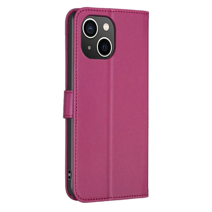Four-leaf Embossed Leather Phone Case, For iPhone 14 Plus, For iPhone 14, For iPhone 14 Pro, For iPhone 14 Pro Max