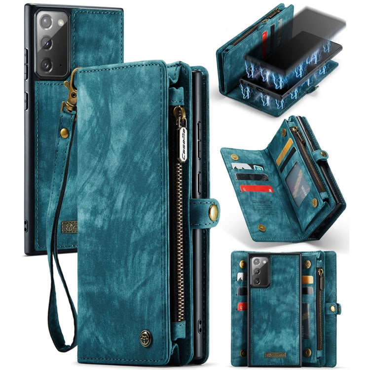 CaseMe-008 Detachable Multifunctional Horizontal Flip Leather Case with Card Slot & Holder & Zipper Wallet & Photo Frame, For Samsung Galaxy Note20 Ultra, For Samsung Galaxy Note20