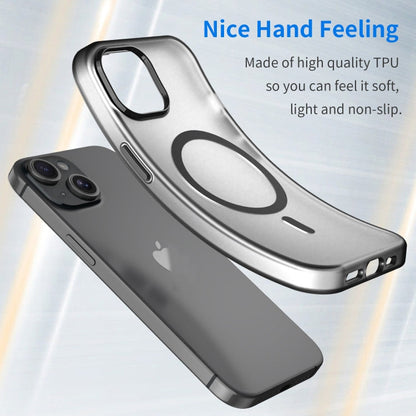 MagSafe Frosted Translucent TPU + PC Full Coverage Phone Case, For iPhone 14, For iPhone 14 Pro