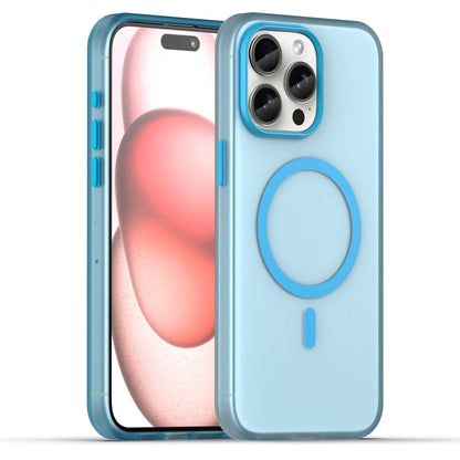 MagSafe Frosted Translucent TPU + PC Full Coverage Phone Case, For iPhone 16, For iPhone 15 Pro Max