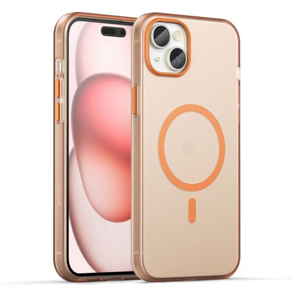 MagSafe Frosted Translucent TPU + PC Full Coverage Phone Case, For iPhone 15 Pro, For iPhone 15 Plus