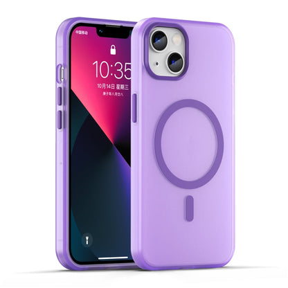 MagSafe Frosted Translucent TPU + PC Full Coverage Phone Case, For iPhone 13, For iPhone 12