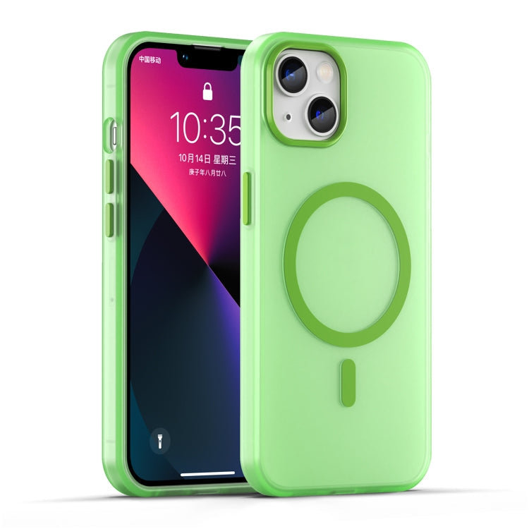 MagSafe Frosted Translucent TPU + PC Full Coverage Phone Case, For iPhone 13, For iPhone 12