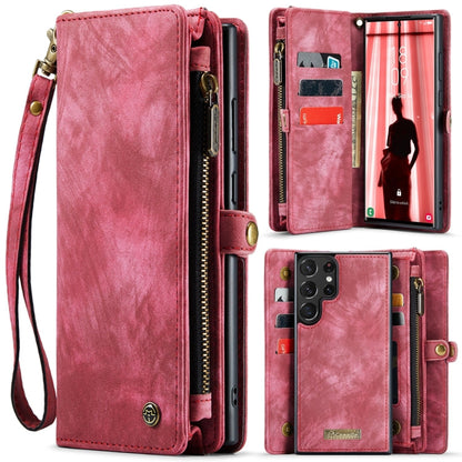 CaseMe 008 Detachable Multifunctional Leather Phone Case, For Samsung Galaxy S24 Ultra 5G, For Samsung Galaxy S24+ 5G, For Samsung Galaxy S24 5G