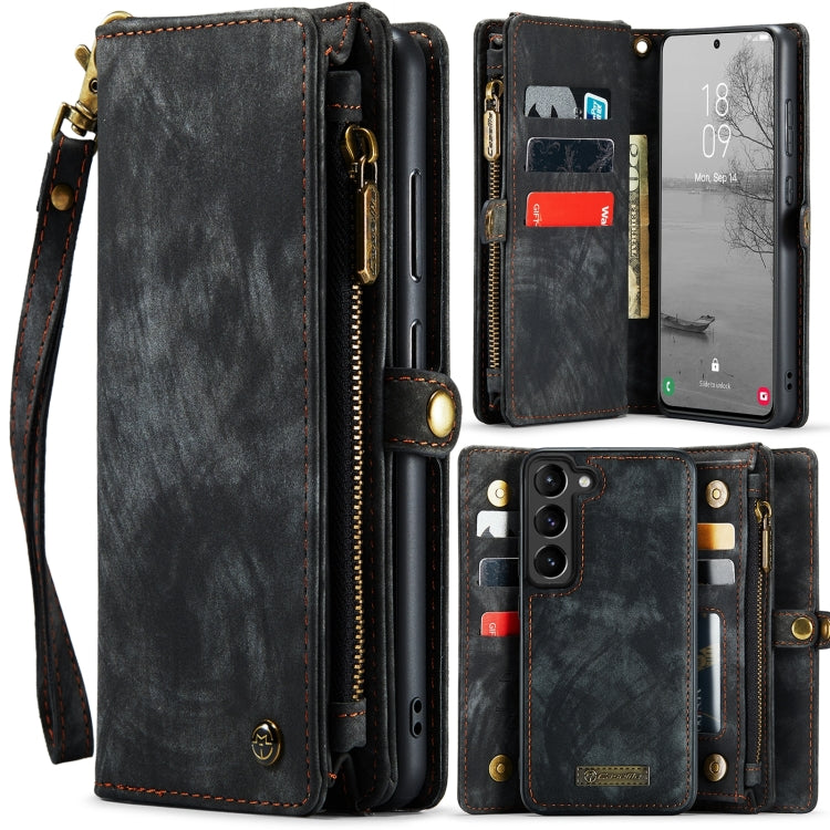 CaseMe 008 Detachable Multifunctional Leather Phone Case, For Samsung Galaxy S24 Ultra 5G, For Samsung Galaxy S24+ 5G, For Samsung Galaxy S24 5G