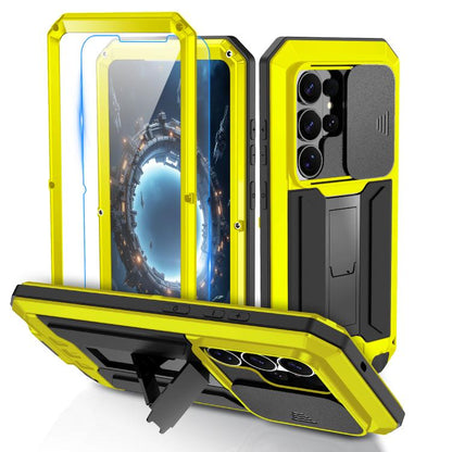 R-JUST Sliding Camera Life Waterproof Holder Phone Case, For Samsung Galaxy S26+ 5G, For Samsung Galaxy S26 Ultra 5G, For Samsung Galaxy S26 5G, For Samsung Galaxy S25 Edge 5G, For Samsung Galaxy S25 5G, For Samsung Galaxy S25+ 5G