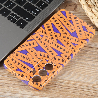 Painted Pattern Precise Hole PC Phone Case, For Samsung Galaxy S23 5G