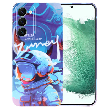 Painted Pattern Precise Hole PC Phone Case, For Samsung Galaxy S22+ 5G