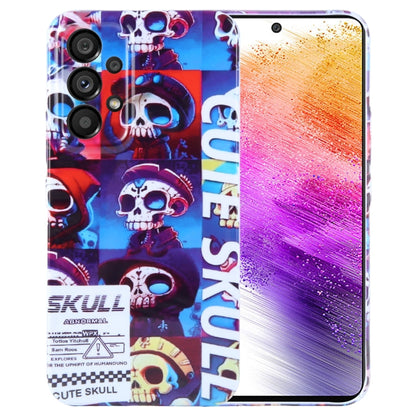 Painted Pattern Precise Hole PC Phone Case, For Samsung Galaxy A73 5G