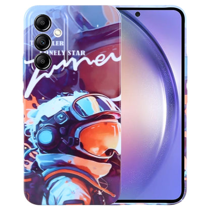 Painted Pattern Precise Hole PC Phone Case, For Samsung Galaxy A54 5G