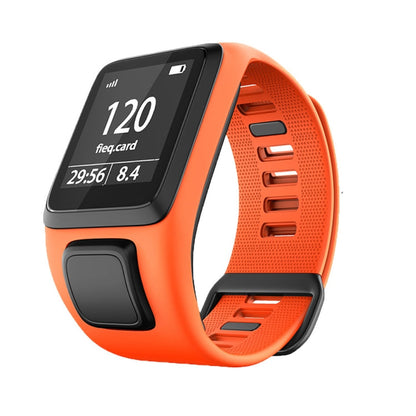 For Tomtom 2 / 3 Universal Silicone Replacement Strap Watchband