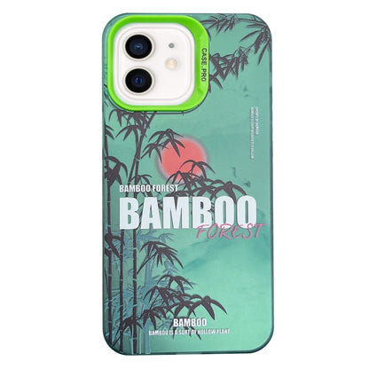 Creative Oil Painting Colorful Sunset Scenery TPU + PC Shockproof Phone Case, For iPhone 11