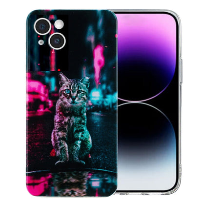 Colorful Painting Pattern TPU Phone Case, For iPhone 14, For iPhone 14 Pro, For iPhone 14 Pro Max