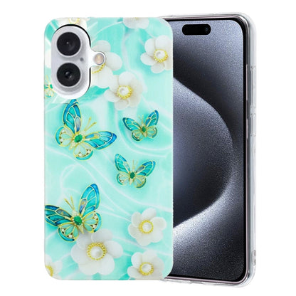 Colorful Painting Pattern TPU Phone Case, For iPhone 16 Pro Max, For iPhone 16 Pro, For iPhone 16 Plus