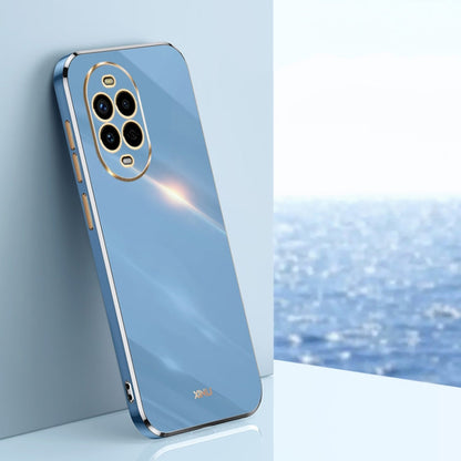XINLI Straight 6D Plating Gold Edge TPU Phone Case, For Huawei Mate 70 Pro / 70 Pro+, For Huawei Mate 70, For Huawei Nova 13 Pro