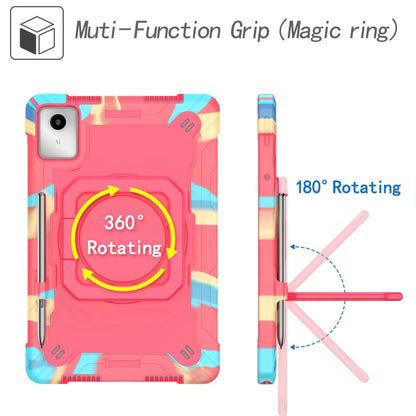 Handle Robot Silicone Hybrid PC Tablet Case, For Lenovo Tab M11/ Xiaoxin Pad 11 2024