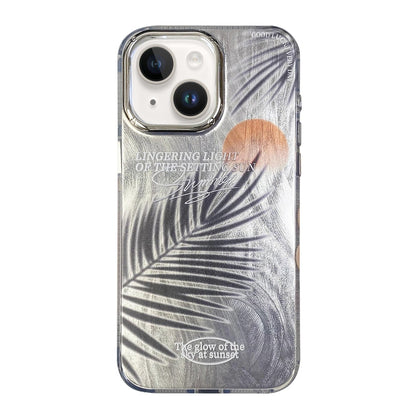 Illustration Pattern Radiation Design Full Coverage Shockproof Phone Case, For iPhone 15, For iPhone 14