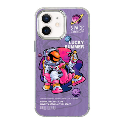 Illustration Pattern Radiation Design Full Coverage Shockproof Phone Case, For iPhone 13, For iPhone 12