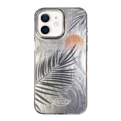 Illustration Pattern Radiation Design Full Coverage Shockproof Phone Case, For iPhone 13, For iPhone 12