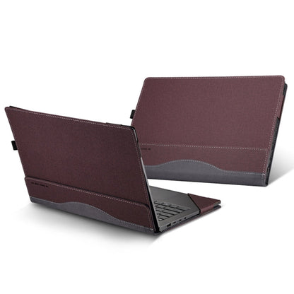 Leather Laptop Shockproof Protective Case, For HP Spectre X360 13 inch 13-ae / 13-ap, For HP Envy X360 13 inch 13-bf / 13t-bf, For HP Spectre X360 14 inch 14-ea / 14-ef, For HP Envy Laptop 14 inch 14t-eb / 14-eb, For HP Envy 16 inch 16-h               ...