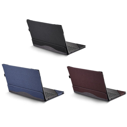 Leather Laptop Shockproof Protective Case, For HP Pavilion Book Pro 16 16 inch 16-ab, For HP OmniBook 7 Laptop 16-az / 16t-az, For HP OmniBook 7 17.3 inch 17-dc, For HP OmniBook 7 Flip 16 inch 16-au, For HP EliteBook 860 / 865 G11 16 inch              ...