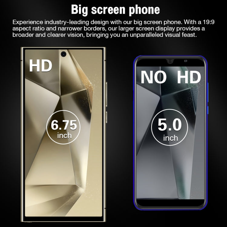 S24 Ultra / L26A, 6.75 inch Screen, Android 8.1 MTK6753 Octa Core, Network: 4G, Dual SIM, 3GB+64GB
