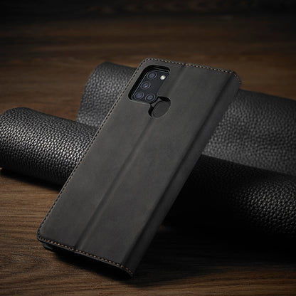 Forwenw Dream Series Oil Edge Strong Magnetism Horizontal Flip Leather Case with Holder & Card Slots & Wallet & Photo Frame, For Samsung Galaxy A21s, For Samsung Galaxy Note20, For Samsung Galaxy Note20 Ultra, For Xiaomi Redmi Note 9