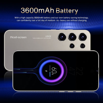 SDT89 / S24 Ultra, 6.3 inch Screen, Face Identification, Android 10.0 MTK6737 Quad Core, Network: 4G, Dual SIM, 2GB+16GB