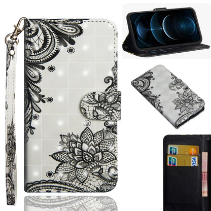 3D Painting Pattern Horizontal Flip TPU + PU Leather Case with Holder & Card Slots & Wallet, For iPhone 12 Pro Max, For Xiaomi Redmi 9