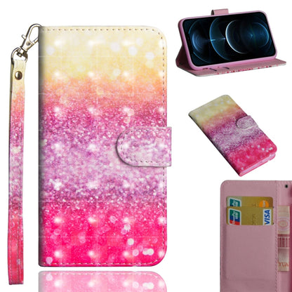3D Painting Pattern Horizontal Flip TPU + PU Leather Case with Holder & Card Slots & Wallet, For iPhone 12 Pro Max, For Xiaomi Redmi 9