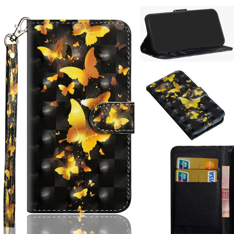 3D Painting Pattern Horizontal Flip TPU + PU Leather Case with Holder & Card Slots & Wallet, For iPhone 12 Pro Max, For Xiaomi Redmi 9
