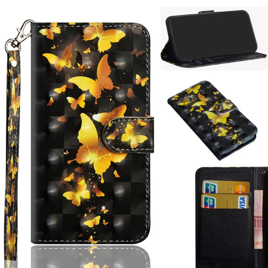 3D Painting Pattern Horizontal Flip TPU + PU Leather Case with Holder & Card Slots & Wallet, For Nokia 5.3, For Samsung Galaxy Note 20