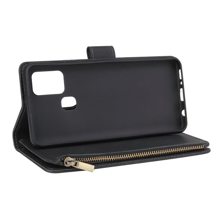 Multifunctional Retro Frosted Horizontal Flip Leather Case with Card Slot & Holder & Zipper Wallet & Photo Frame & Lanyard, For Samsung Galaxy A21s, For Samsung Galaxy Note20 Ultra, For Samsung Galaxy Note20