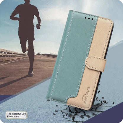 Color Matching RFID Anti-theft Leather Phone Case, For iPhone XR, For iPhone XS Max, For iPhone 8 Plus / 7 Plus