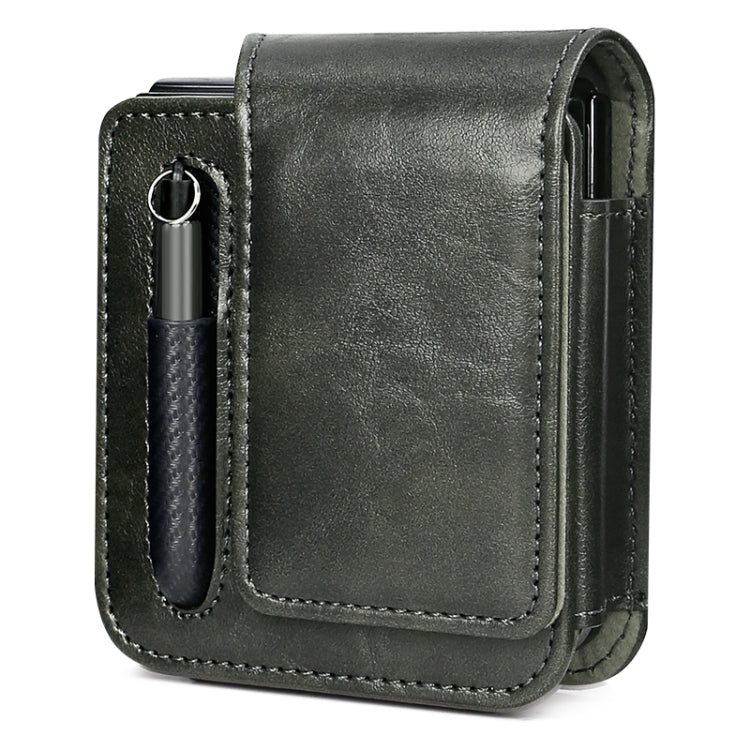 VIETAO Retro Thinking Series PU Shockproof Phone Bag, Without Pen, For Samsung Galaxy Z Flip 3 / 4 / 5 / 6, For Samsung Galaxy Z Fold 3 / 4 / 5 / 6