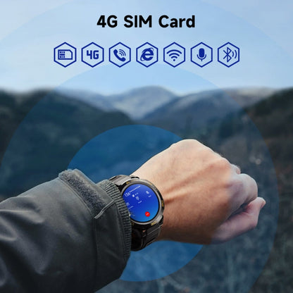 LEMFO Z1 1.43 inch AMOLED Screen Smart Watch, 4G Network Android 8.1 2GB+16GB, Eurasian Version, 2GB+16GB