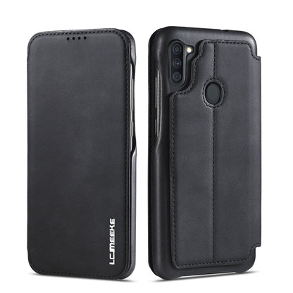 LC.IMEEKE Hon Ancient Series Horizontal Flip Leather Case with Holder & Card Slot, For Samsung Galaxy Note20 Ultra, For Samsung Galaxy A11 EU Version