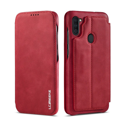 LC.IMEEKE Hon Ancient Series Horizontal Flip Leather Case with Holder & Card Slot, For Samsung Galaxy Note20 Ultra, For Samsung Galaxy A11 EU Version