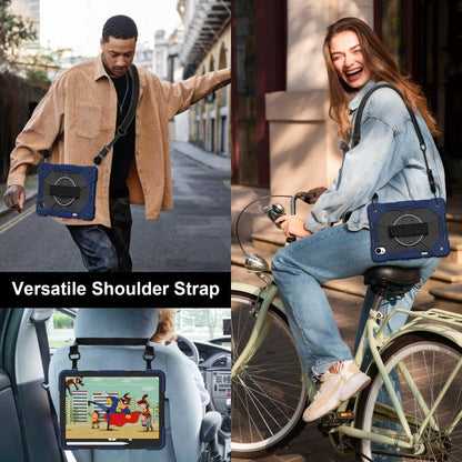 Contrast Color Robot Silicone Hybrid PC Tablet Case, For Huawei MatePad 11.5 S