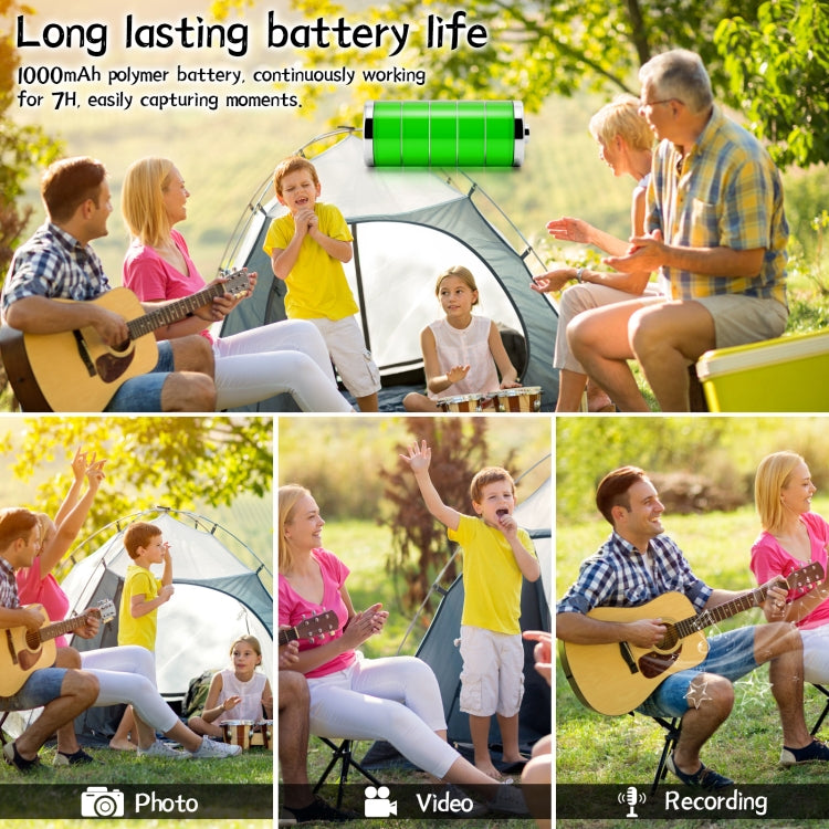 ZC-M11 180 Degree Rotation 4K HD Travel Recorder, Wifi Version, Ordinary